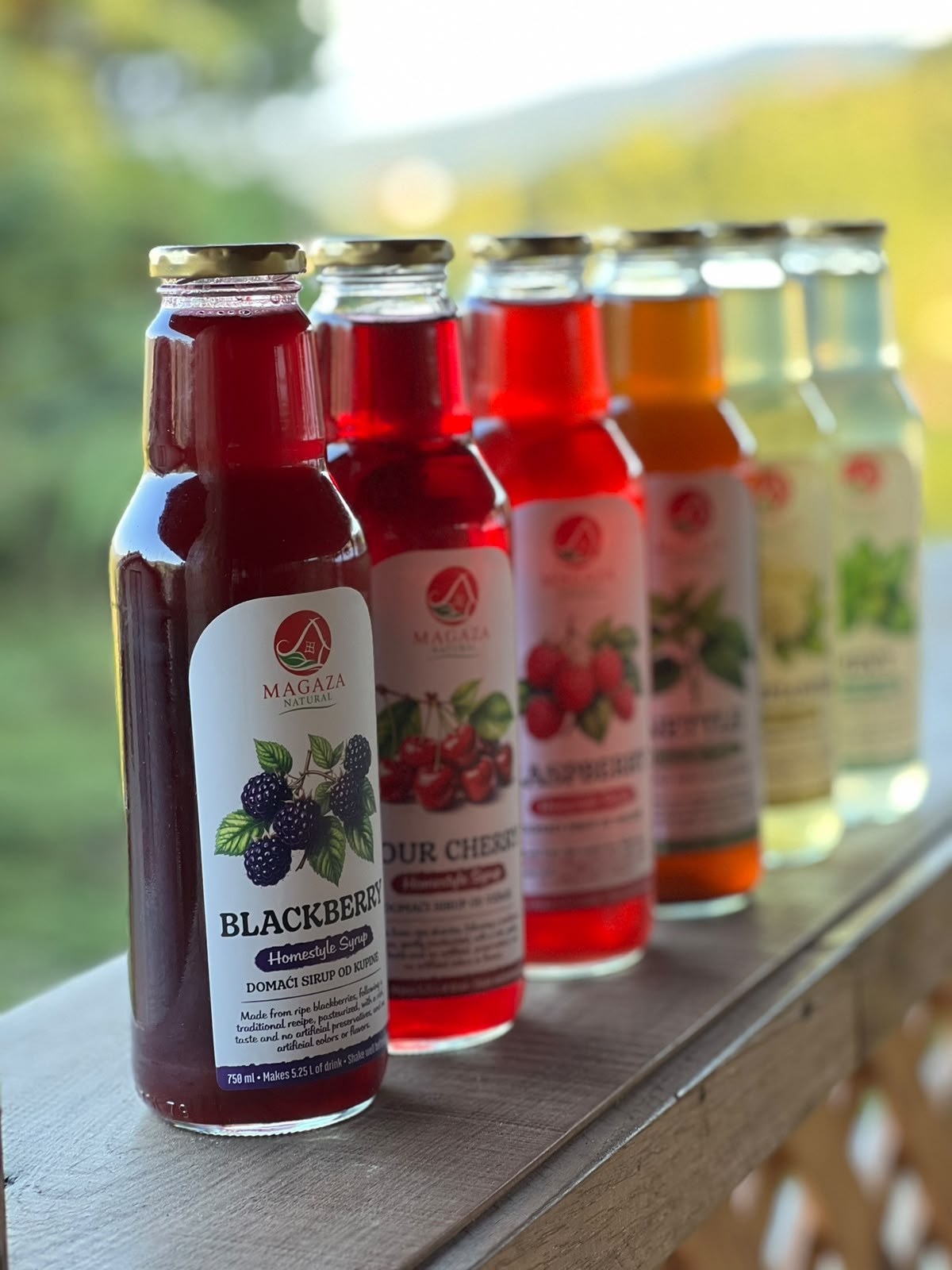 Goodberry syrups